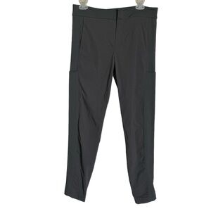 Anatomie Black Two Tone Pants Leggings With Front And Legs Pockets Size M